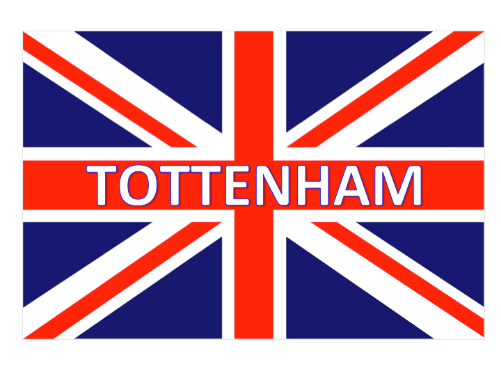 Sportflagge (Fußball-eng) – Tottenham 
