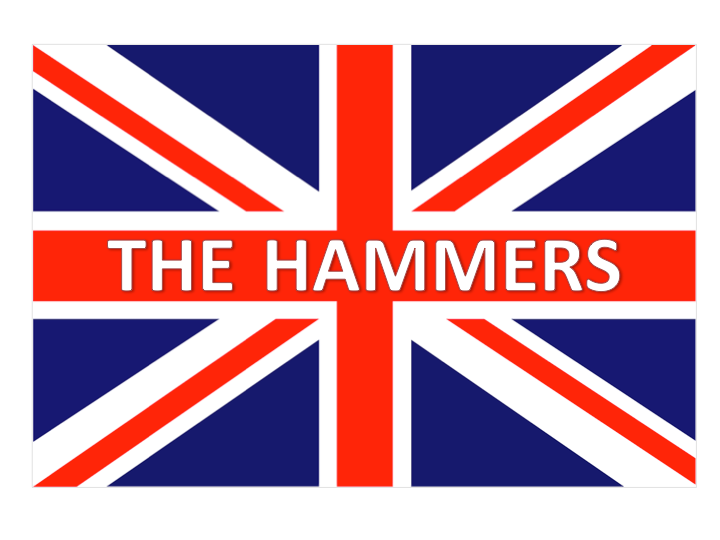 Sportflagge (Fußball-eng) – West Ham the Hammers